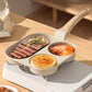 3-in-1 Breakfast Frying Pan – Non-Stick, Even Heat Distribution & Time-Saving Design