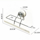 Rolluxe™ No-Drill Wall-Mounted Roll Paper Holder – Easy-Tear Design for Kitchen & Bathroom