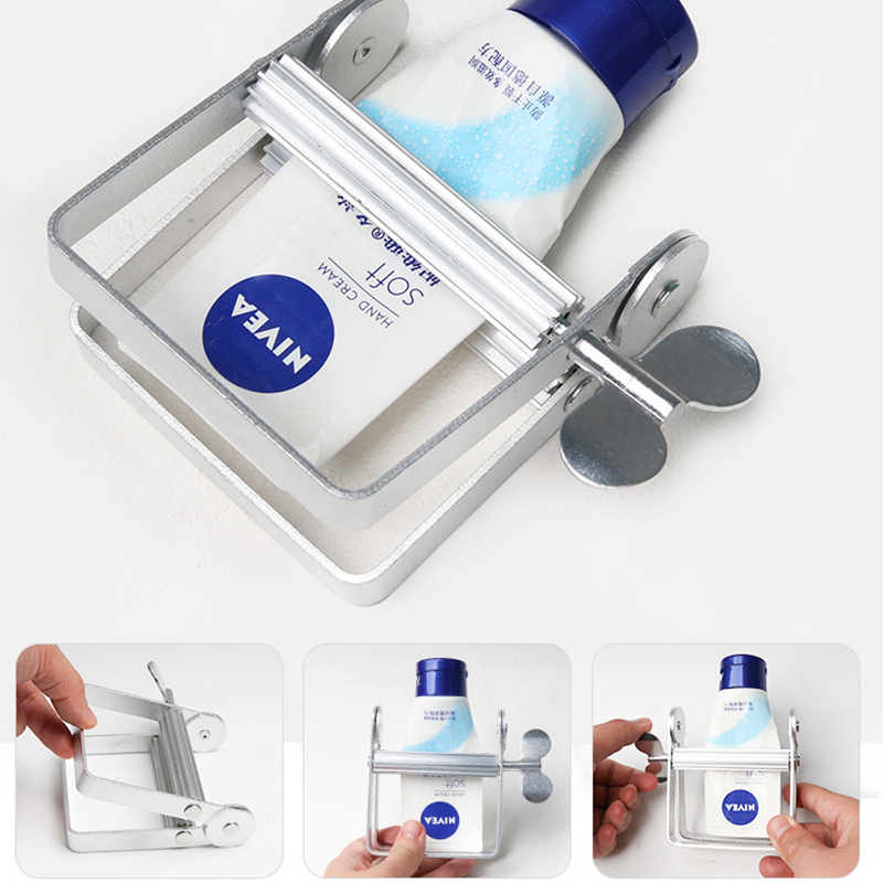MaxSqueeze™ Heavy-Duty Aluminum Tube Roller — Premium Anti-Waste Metal Squeezer for Hair Dye, Paint & Cosmetics