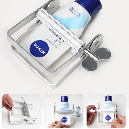 MaxSqueeze™ Heavy-Duty Aluminum Tube Roller — Premium Anti-Waste Metal Squeezer for Hair Dye, Paint & Cosmetics