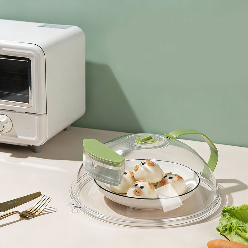 FreshLock · High-Temp Microwave Splatter Guard