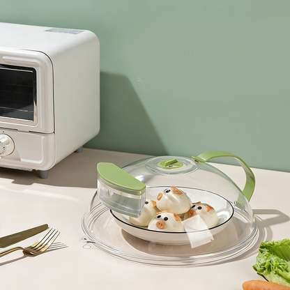 FreshLock · High-Temp Microwave Splatter Guard