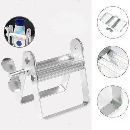 MaxSqueeze™ Heavy-Duty Aluminum Tube Roller — Premium Anti-Waste Metal Squeezer for Hair Dye, Paint & Cosmetics