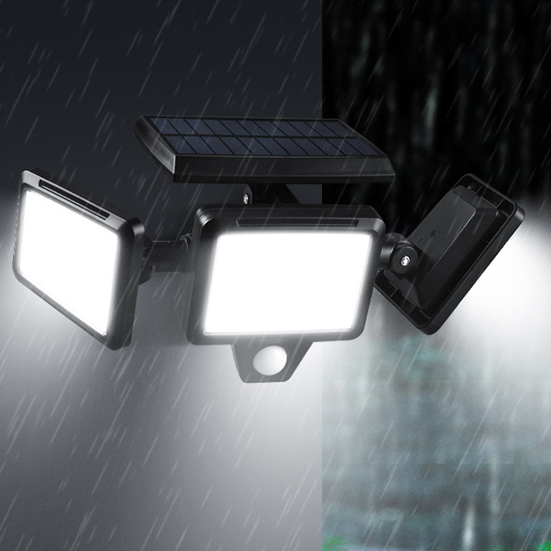 NovaShine · 3-Head Smart Solar Motion Floodlight