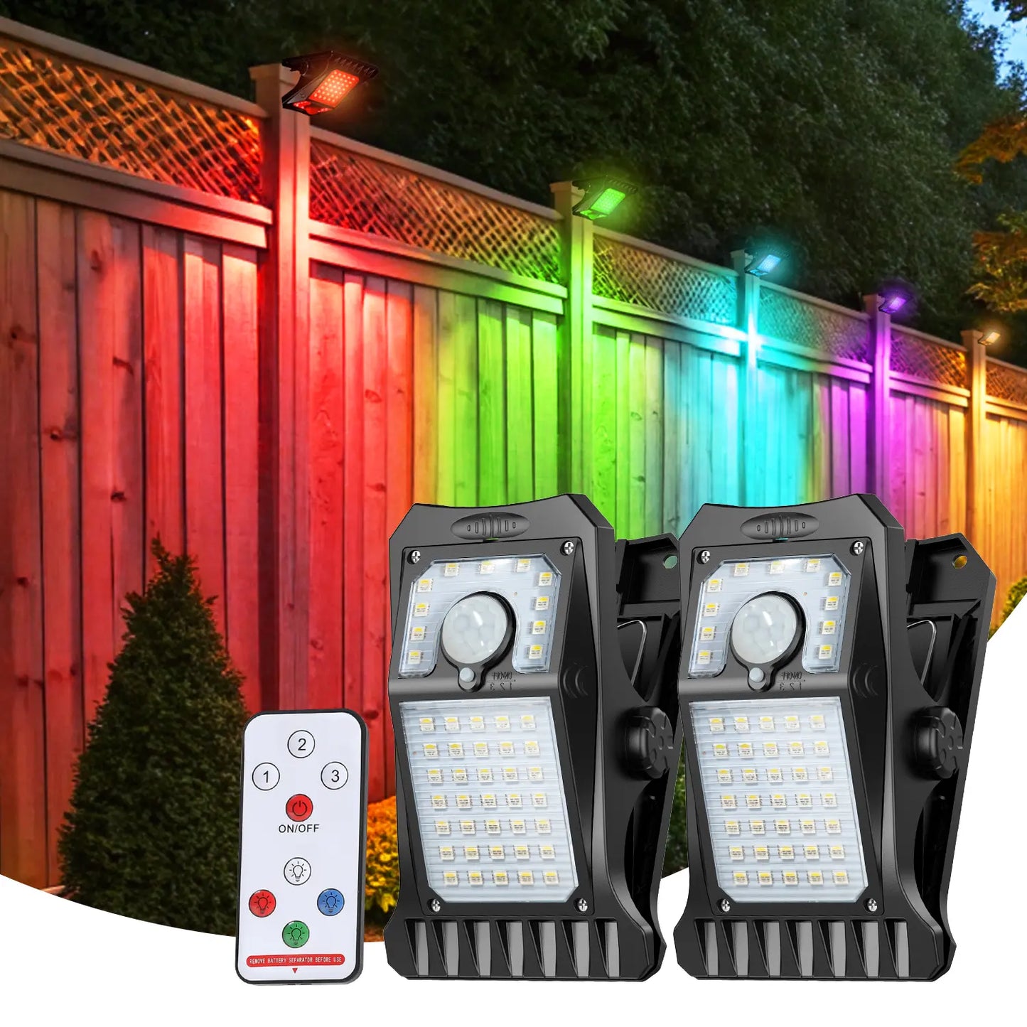 LuminaClamp · Hybrid Solar Motion Sensor Light