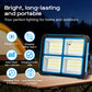 SolarMatrix · Heavy-Duty IP66 Solar Floodlight & Emergency Power Station