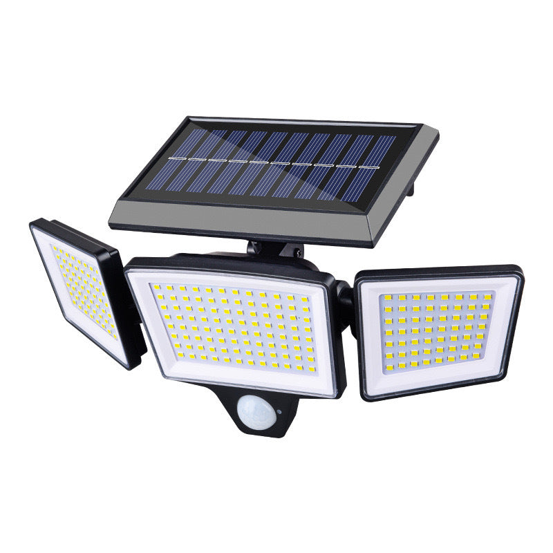 NovaShine · 3-Head Smart Solar Motion Floodlight
