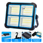 SolarMatrix · Heavy-Duty IP66 Solar Floodlight & Emergency Power Station