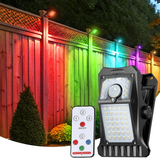 LuminaClamp · Hybrid Solar Motion Sensor Light