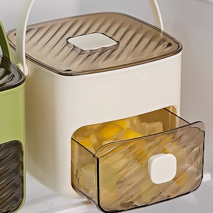 PureChill · Easy-Release Silicone Ice Maker with Storage Bin