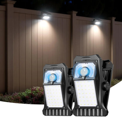 LuminaClamp · Hybrid Solar Motion Sensor Light