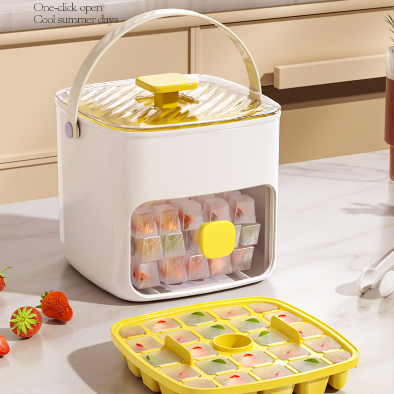 PureChill · Easy-Release Silicone Ice Maker with Storage Bin
