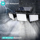 NovaShine · 3-Head Smart Solar Motion Floodlight