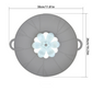 Silicone Anti-Spill Pot Lid & Fresh-Keeping Cover – Heat Resistant