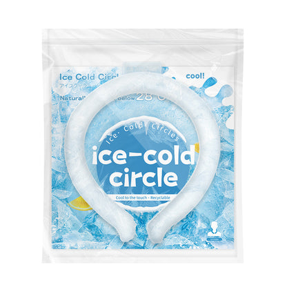AeroChill™ IceCore Cooling Neck Ring – Ultra-Light Wearable Neck Cooler