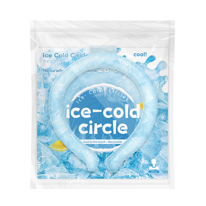 AeroChill™ IceCore Cooling Neck Ring – Ultra-Light Wearable Neck Cooler