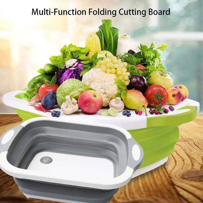 PrepFold™ 3-in-1 Collapsible Cutting Board & Wash Basin