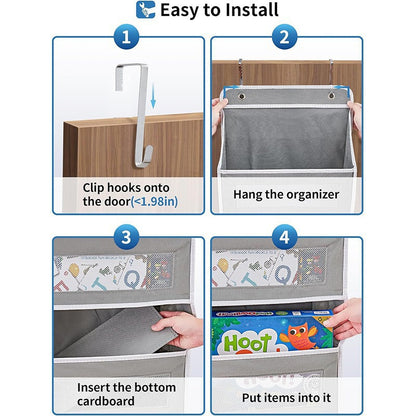 Space-Saving Hanging Organizer for Bedroom, Bathroom & Closet
