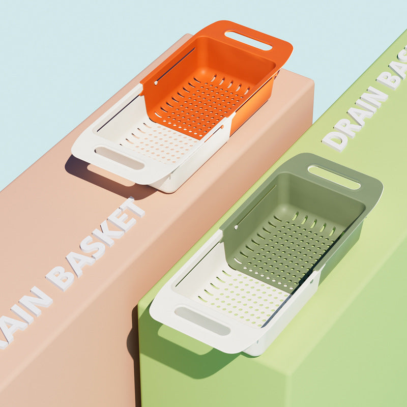 Multifunctional Expandable Drain Basket: Durable & Large Capacity