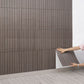 Wood-Grain Waterproof Self-Adhesive Wall Sticker: Easy Installation & Realistic Effect