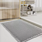 WaffleSoft™ Solid Color Bath Mat – Quick-Dry Absorbent & Non-Slip