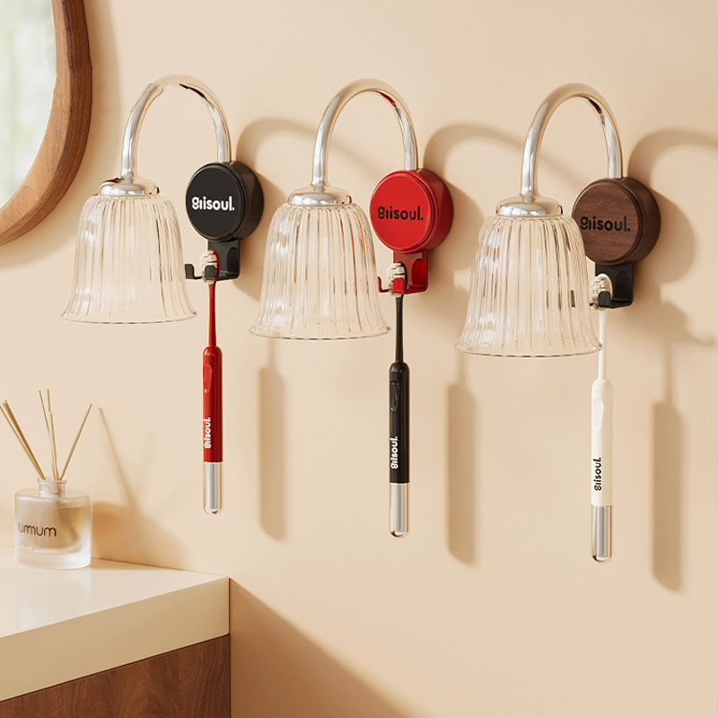 Magnetic Toothbrush and Cup Holder Rack: No-Drill, Multi-Functional Storage