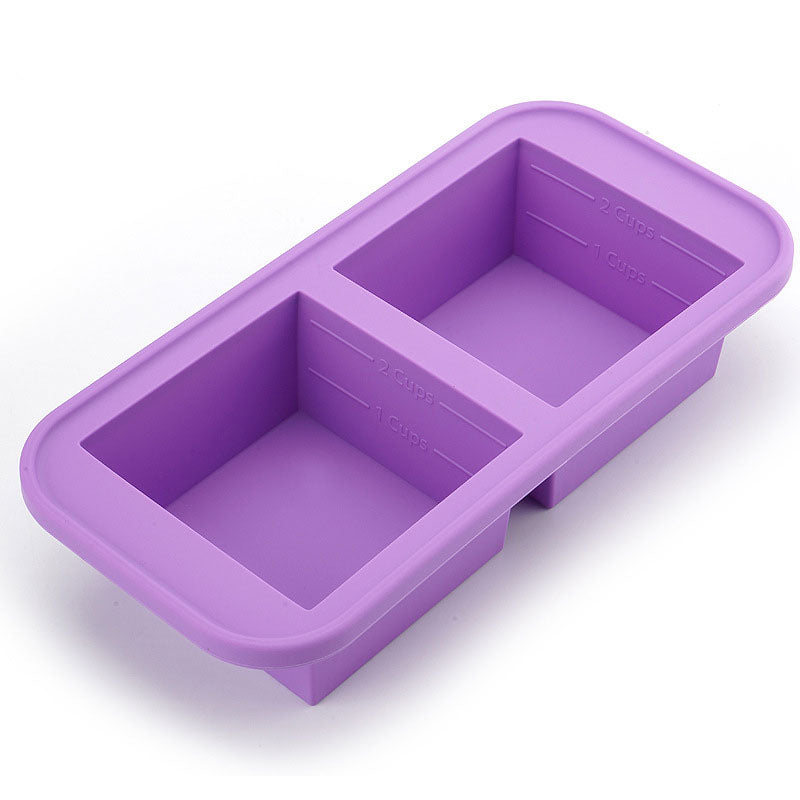 Silicone Food Storage & Freezer Trays:Easy-Release, Heat & Cold Resistant
