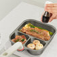 Titanium Alloy 3-in-1 Breakfast Pan – Non-Stick & Multi-Section Design
