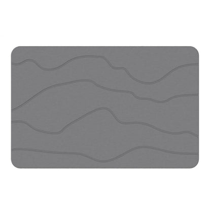Diatomaceous Earth Hard Bath Mat - Non-Slip & Super Absorbent
