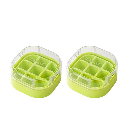 FrostTap Mini Press Ice Cube Tray – Easy Release Design