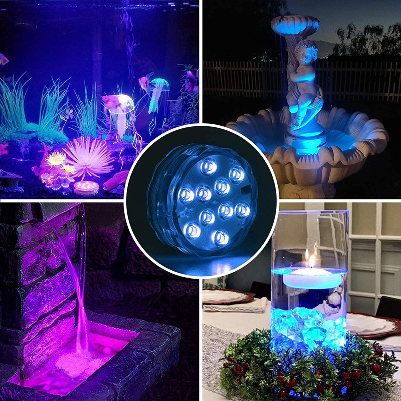 AquaGlow · Remote Controlled Submersible RGB Light