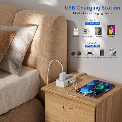 VoltGuard · 900J Surge Protected Power Strip