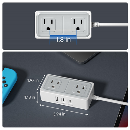 VoltGuard · 900J Surge Protected Power Strip