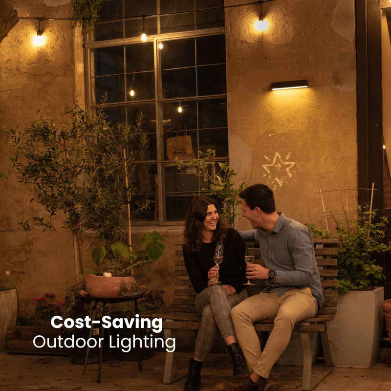 LuminaRail All-Weather Smart Solar Wall Light