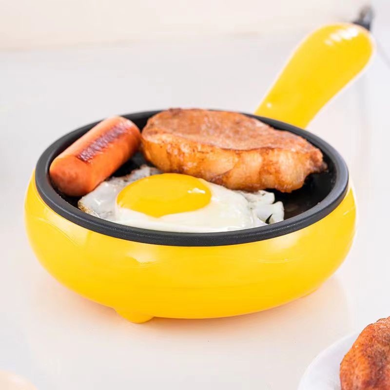 SunnyCrave · 2-in-1 Compact Electric Skillet & Egg Steamer