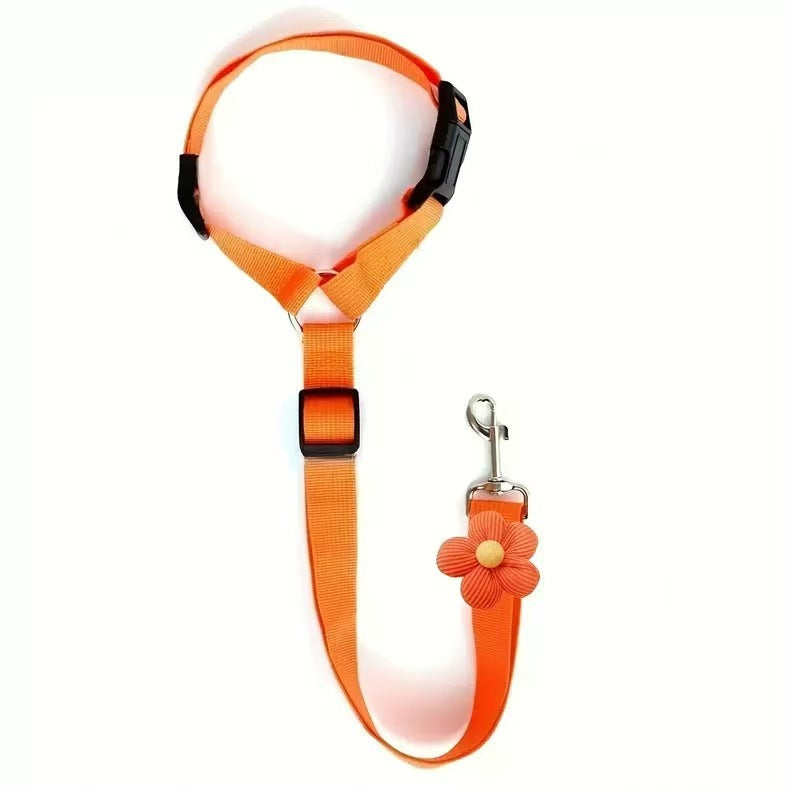 Adjustable Dog Car Safety Belt – Secure Pet Travel Leash