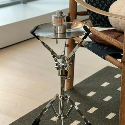 Adjustable Cyberpunk Side Table – Mechanical Design with Futuristic Style