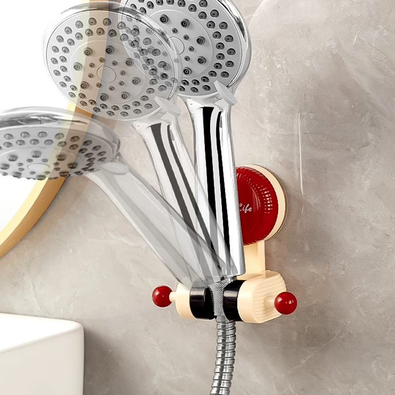 Suction Cup Shower Holder - Adjustable Angle, Strong Suction Power