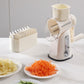 Multi-Functional Hand-Crank Grater: Perfect for Cheese, Vegetables, Efficient & Safe Kitchen Tool