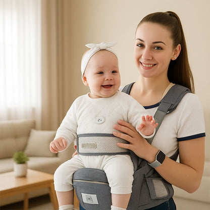 Multi-Functional Baby Hip Seat with Carrier Harness: Comfortable, Secure & Adjustable