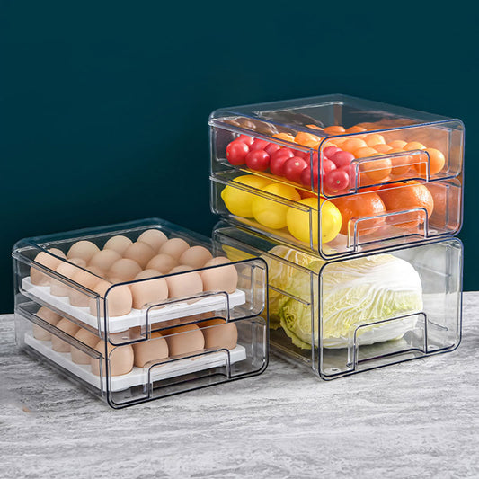PET Multi-Functional Pull-Out Storage Box – Large Capacity & Easy Access