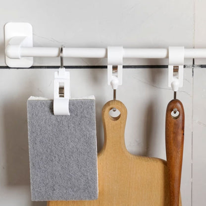 Heavy-Duty Double Clip Hook - Non-Slip Grip & No Drilling Required