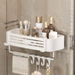 Space Aluminum No-Drill Bathroom Corner Shelf – Quick Drainage & Strong Load-Bearing