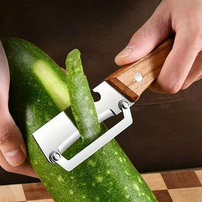 PrecisionPeel · Multi-Functional Heavy-Duty Fruit & Veggie Prep Tool