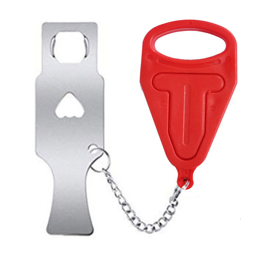 TravelGuar Portable Door Lock — Heavy-Duty Anti-Theft Hotel Room Security Blocker