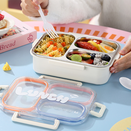 FreshRoute · Tri-Compartment Thermal Lunch System