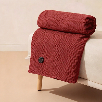 Wearable USB Heated Shawl Blanket Adjustable Temperature Fast Heating Washable