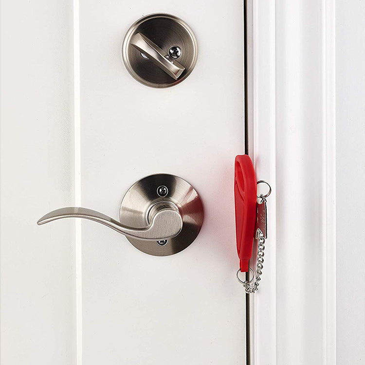 TravelGuar Portable Door Lock — Heavy-Duty Anti-Theft Hotel Room Security Blocker