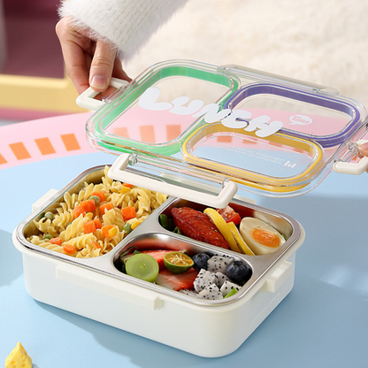 FreshRoute · Tri-Compartment Thermal Lunch System
