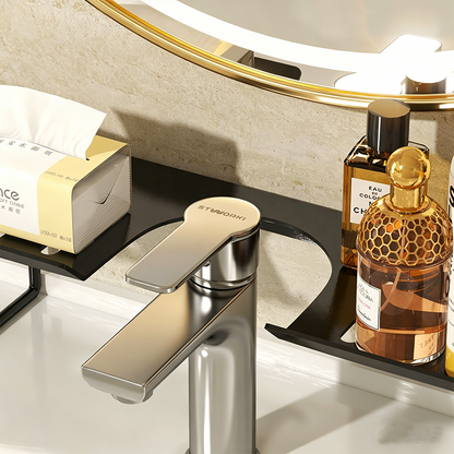 Streamline · Gun-Grey Faucet Vanity Organizer